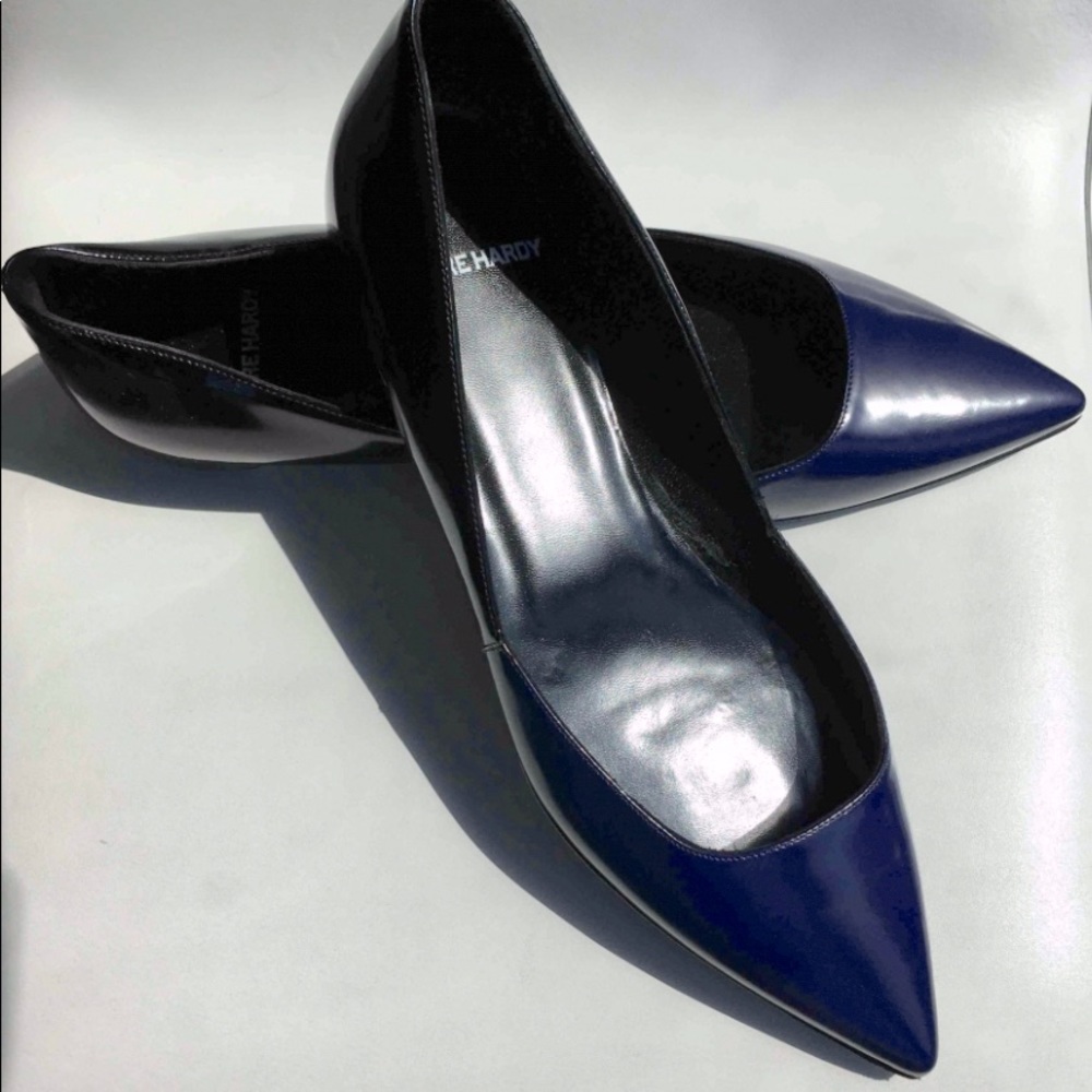 Pierre Hardy Leather colorblock flats Size 37.5